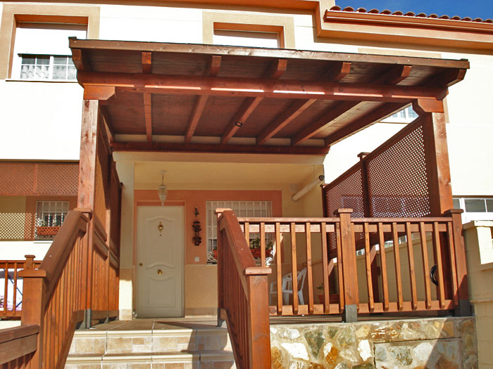 Simple Barandillas De Madera Para Exterior for Large Space
